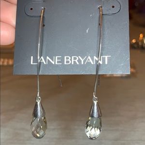 Grey sparkly Lane Bryant earrings